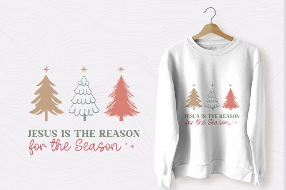 Christmas Christian SVG and T-Shirt Designs