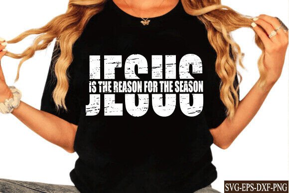 Christmas Christian SVG PNG, Jesus T-Shirt Designs