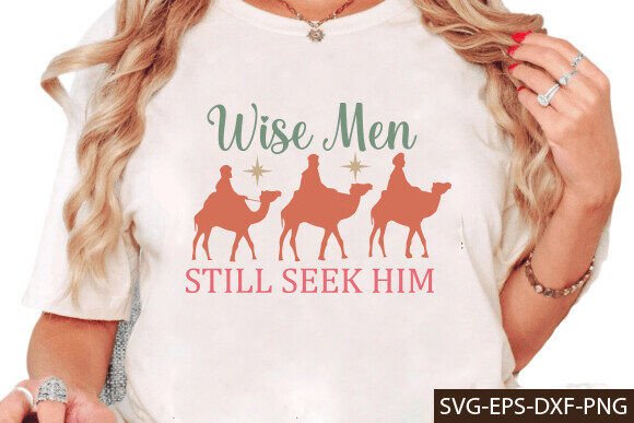 Christmas Christian SVG PNG, Wise Men