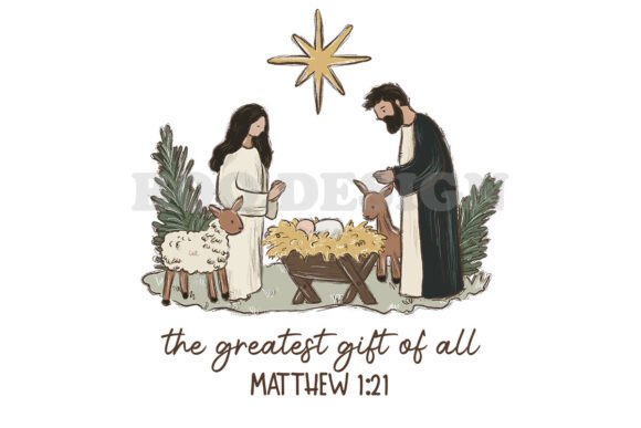 The Greatest Gift of All Christian PNG