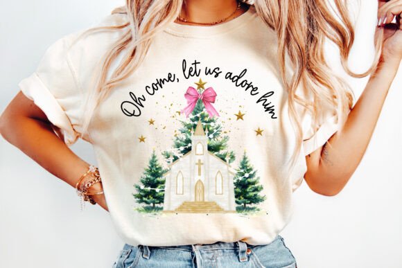 Watercolor Jesus Christmas PNG