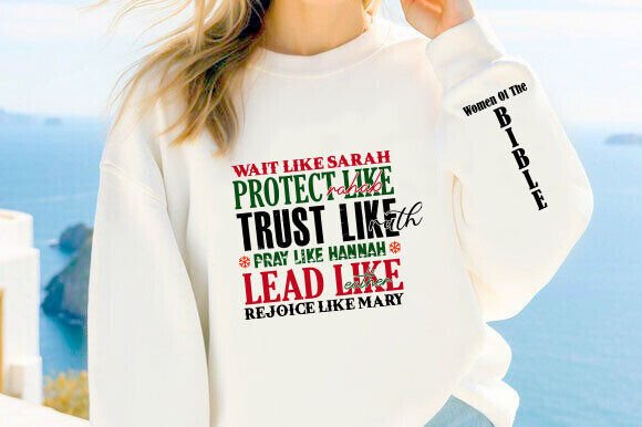 Women of the Bible Svg Christian Svg T-Shirt Designs